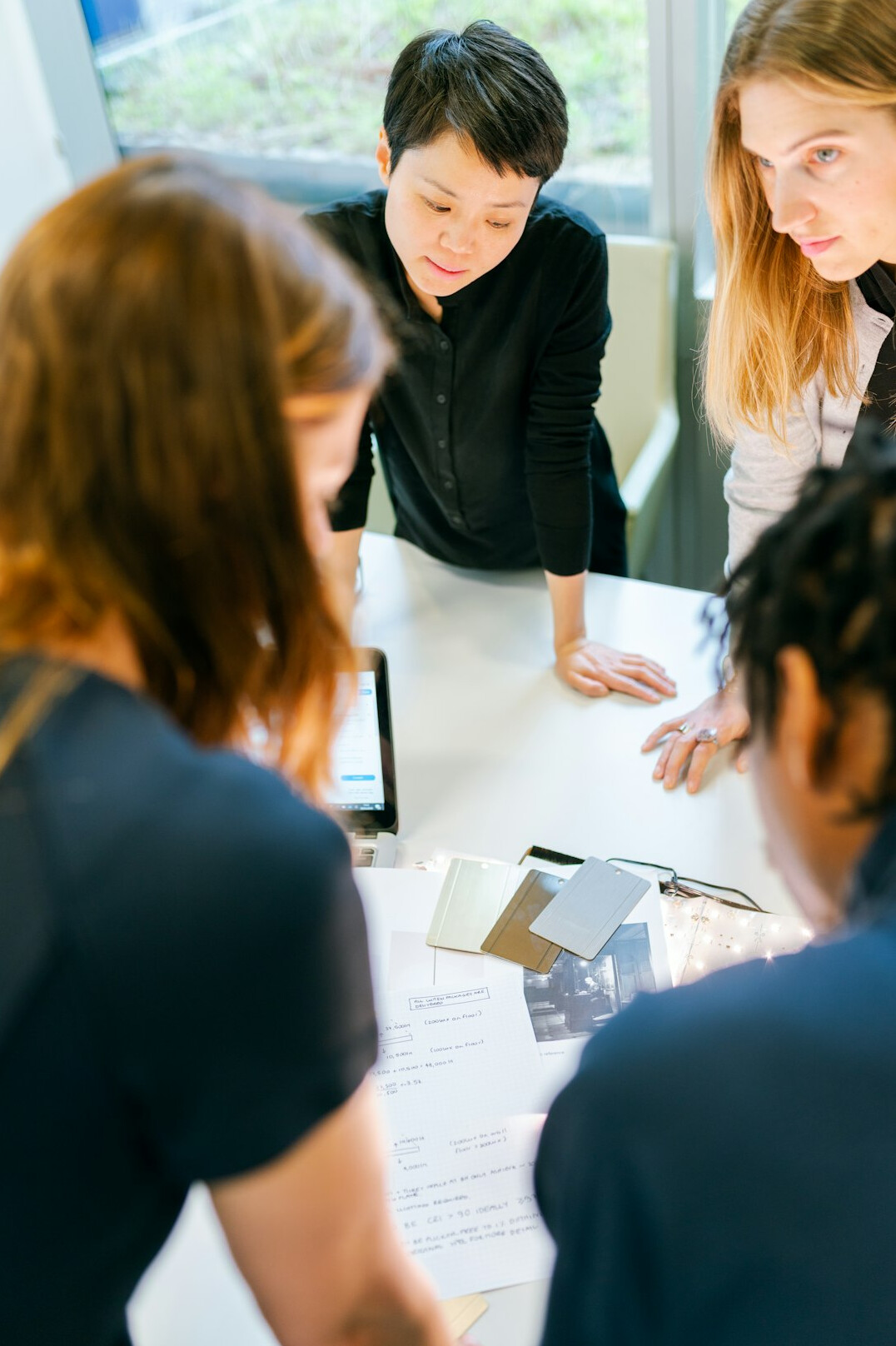 business team meeting in office