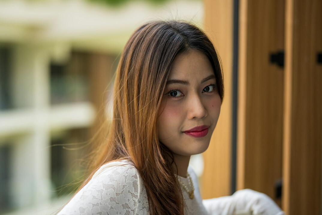 Portrait of a young professional woman